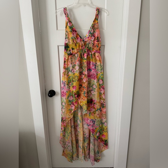 For love and lemons Madison floral high low maxi dress - Picture 5 of 12